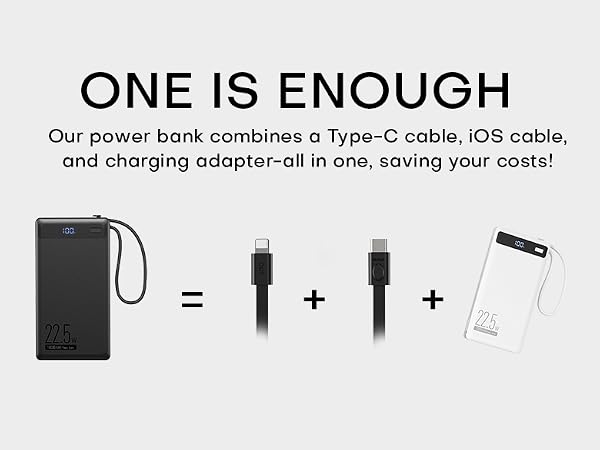10000mAh Capacity