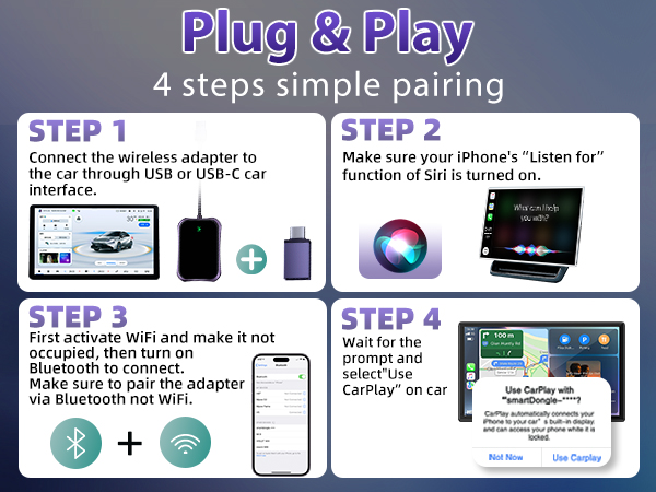 best carplay wireless adapter