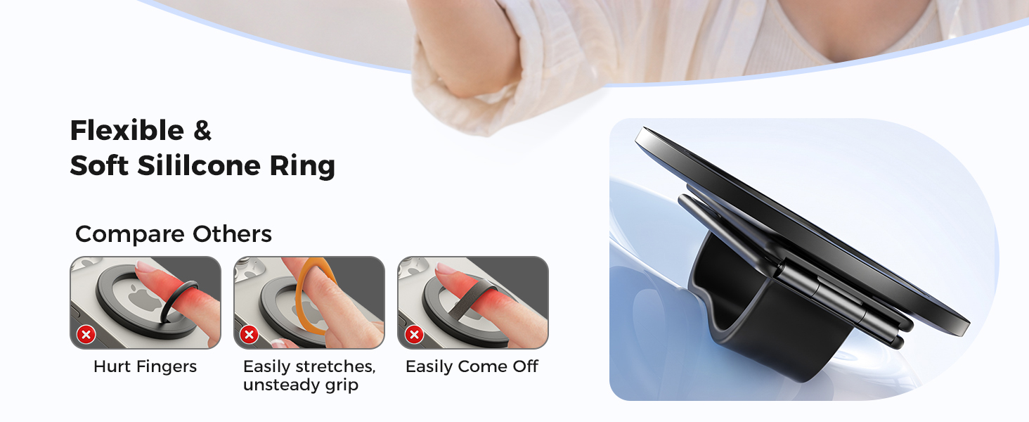 Upgraded Silicone Magsafe Phone Grip