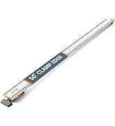 BORA 50 Inch Circular Saw Guide Rail Track with Clamp Edge for Straight Cuts, Universal Saw Guide...