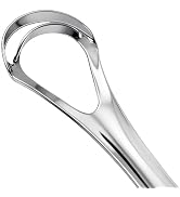 G.CATACC Metal Tongue Scraper for Adults & Kids, Stainless Steel Tongue Cleaner Scrubber for Oral...