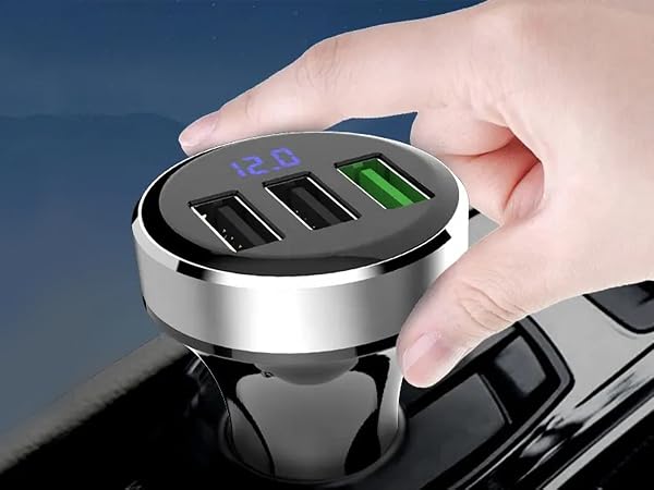 3 USB Car Charger