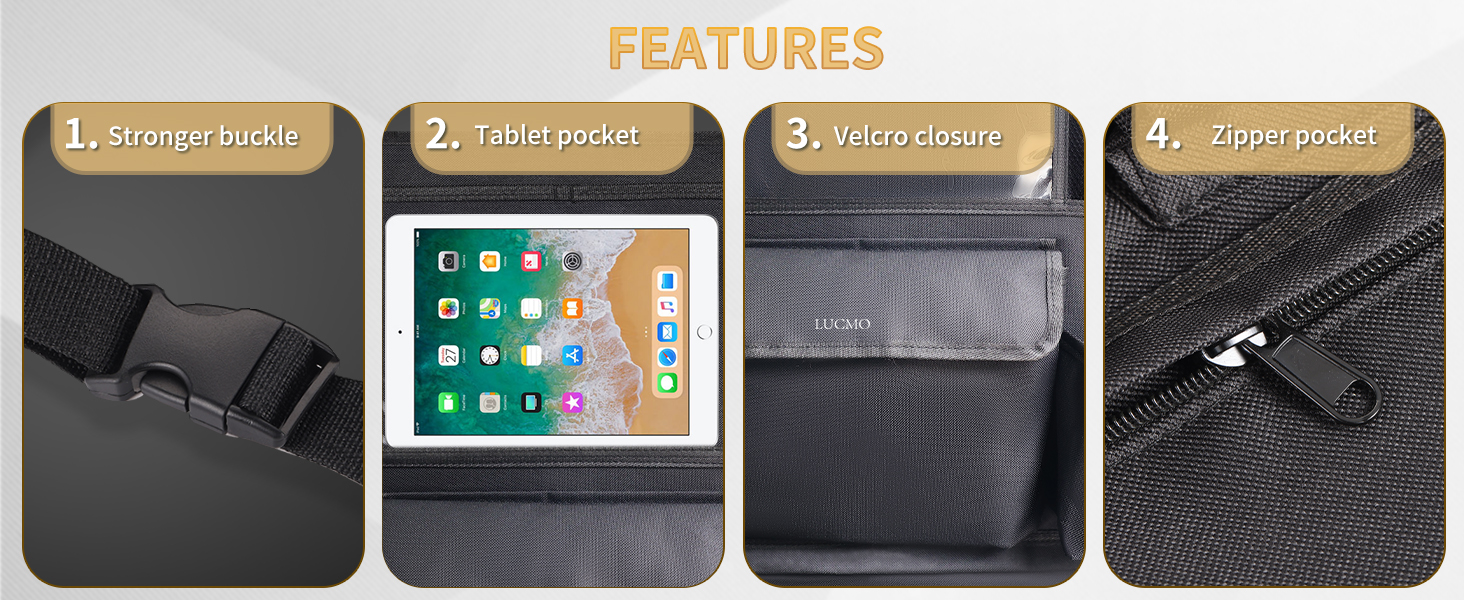 Car Backseat Organizer