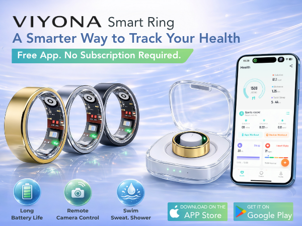 VIYONA Smart Ring Experience – Gold