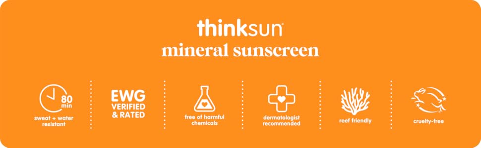 100% Mineral Sunscreen