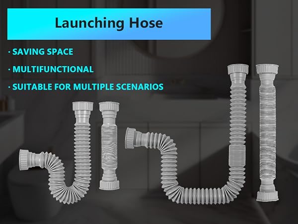 Flexible Drain Pipe P Trap A+1(Phone)