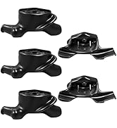 ulapithi 5 Pack Tire Changer Duck Head 4-120129B Tire Machine Duck Head Wing-Type Black Plastic D...