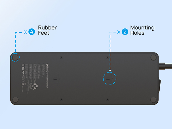 wall mount power strip