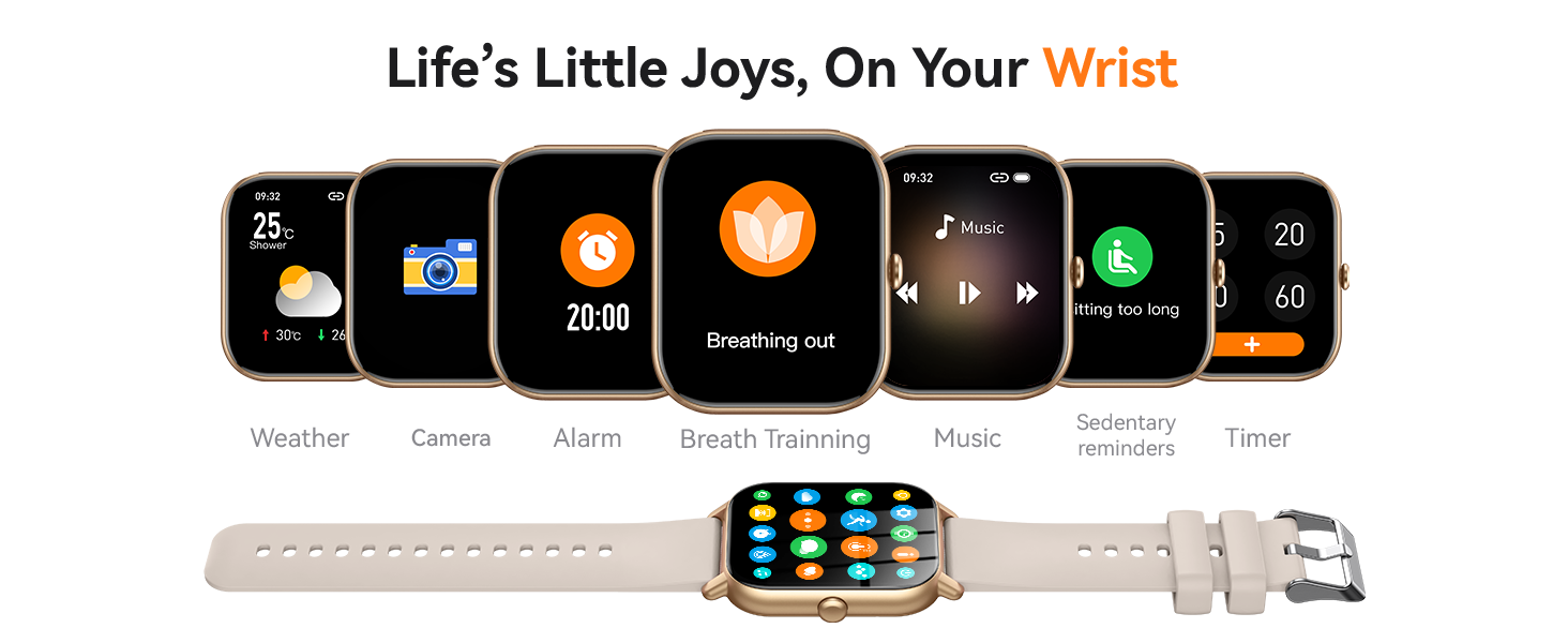 smart watch for androi iphone compatible