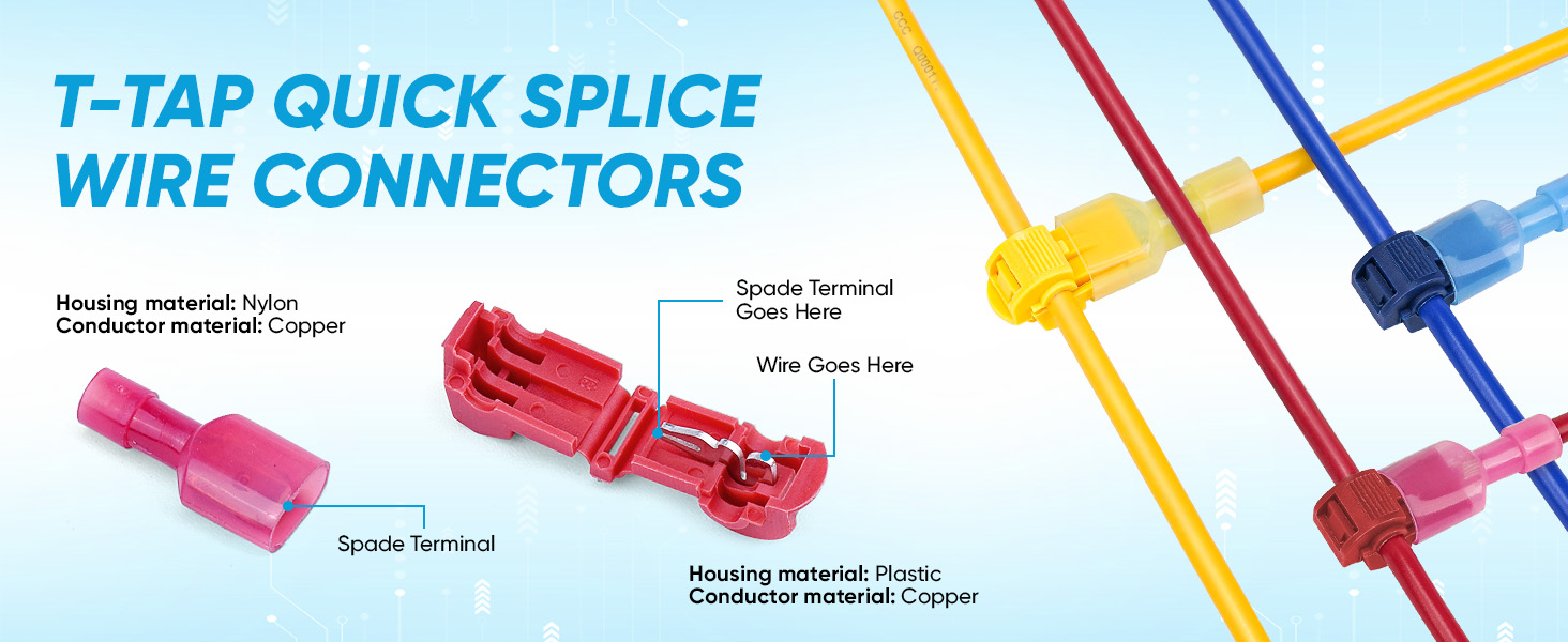 T-TAP WIRE CONNECTORS