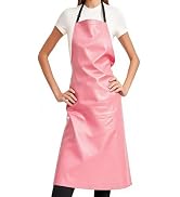 GoldPig Heavy-Duty Waterproof Apron, Chemical Resistant Rubber Vinyl for Industrial, Lab, Kitchen...