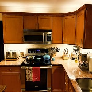 over kitchen cabinet lights 3000K