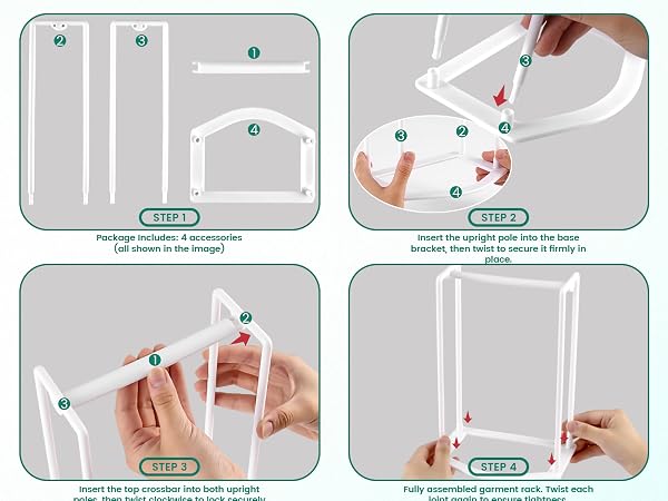 hanger holder stand