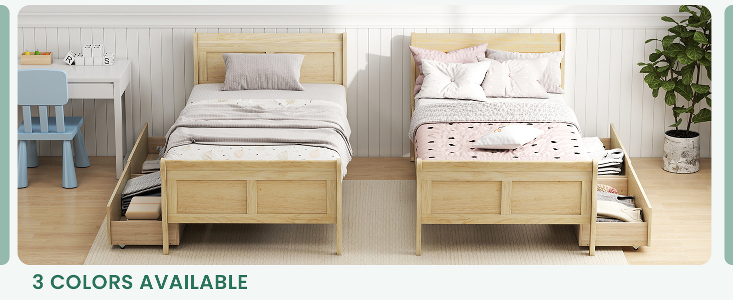 twin bed frames for kids bedroom