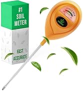 Soil Moisture Meter - Most Accurate Plant Water Meter - Easy and Fast Reading Soil Hygrometer - P...
