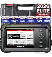 2026 Launch CRP129 HD Heavy Duty Truck Diesel OBD2 Diagnostic Scanner | Full System Diesel Truck ...