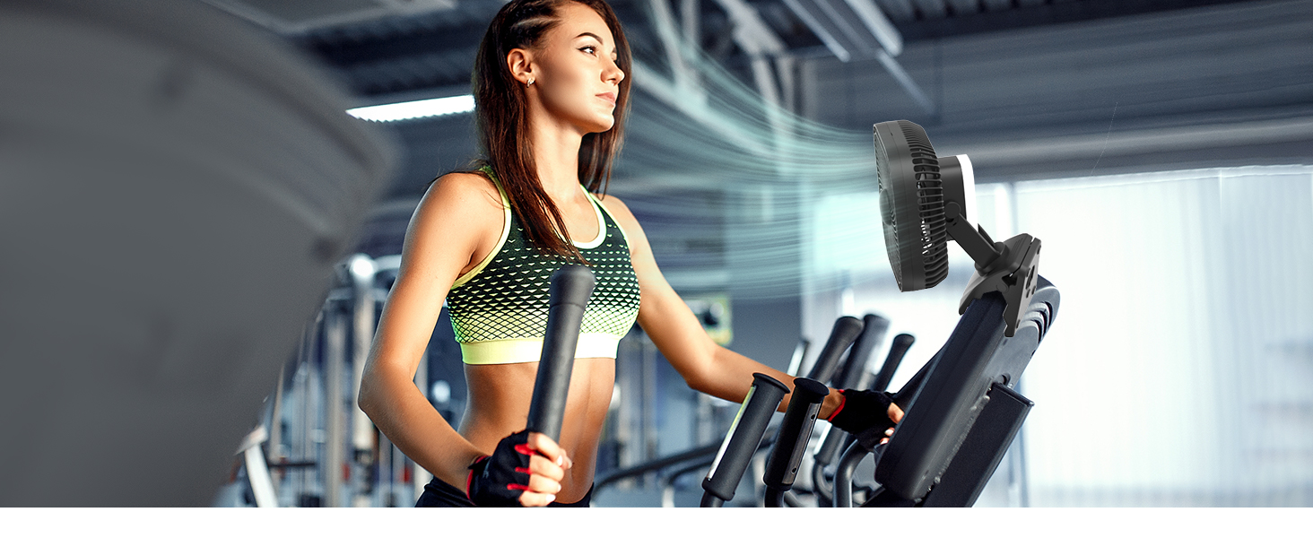 Clip on the Treadmill