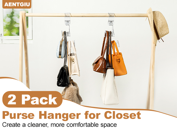bag hanger for closet