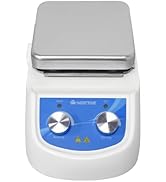 WEST TUNE Magnetic Stirrer Hot Plate Max 716?/380?, 2000 RPM Magnetic Stirrer Hot Plate Mixer wit...
