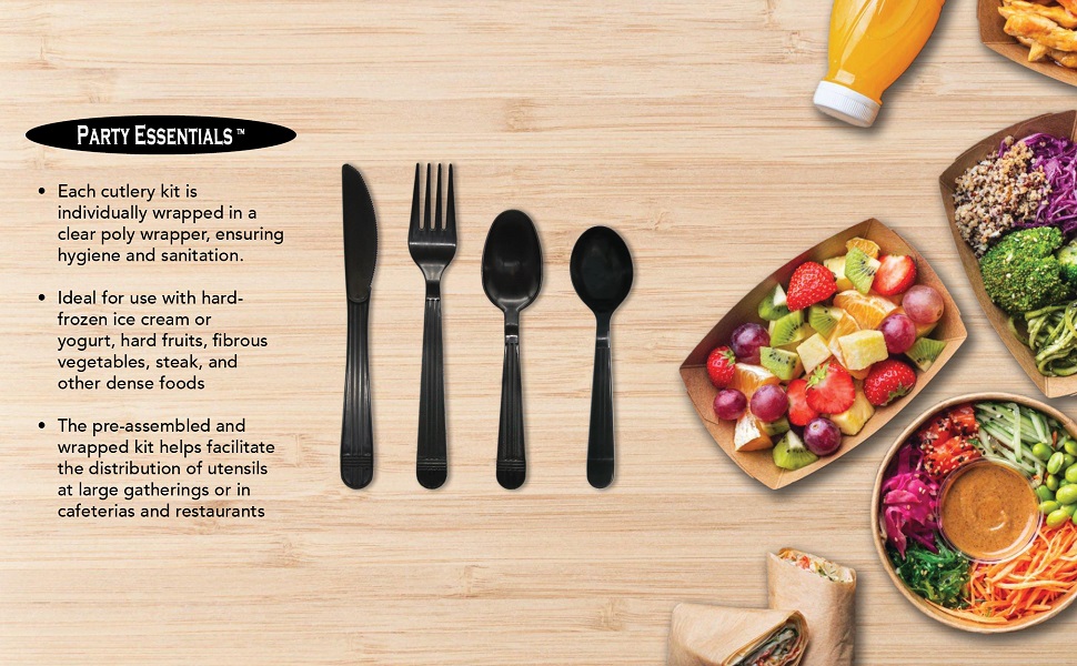 Heavy duty cutlery set