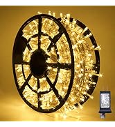 JMEXSUSS 168FT 600 LED Christmas Lights Outdoor Waterproof 8 Modes Indoor Christmas String Lights...