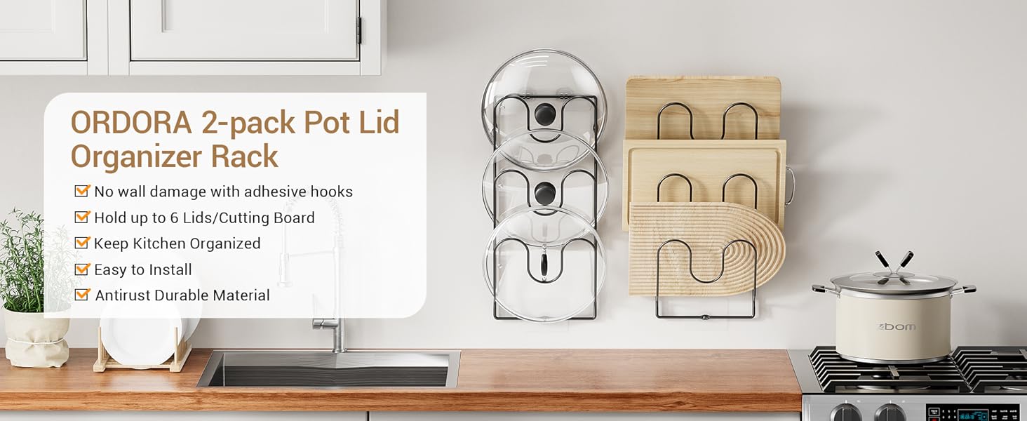 pot and pan organizer