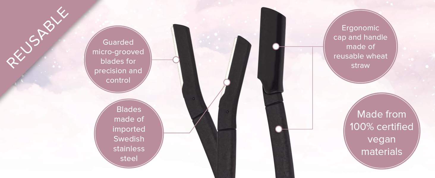 Seraphic Skincare Exfoliating Facial Razors Blades