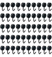 Xiaoyztan Small Wall Hooks, Self-Adhesive Plastic Key Hooks for Hanging Towel, Hat, Stocking in K...