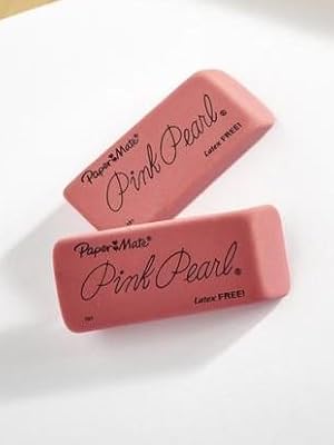 Paper Mate Pink Pearl Erasers