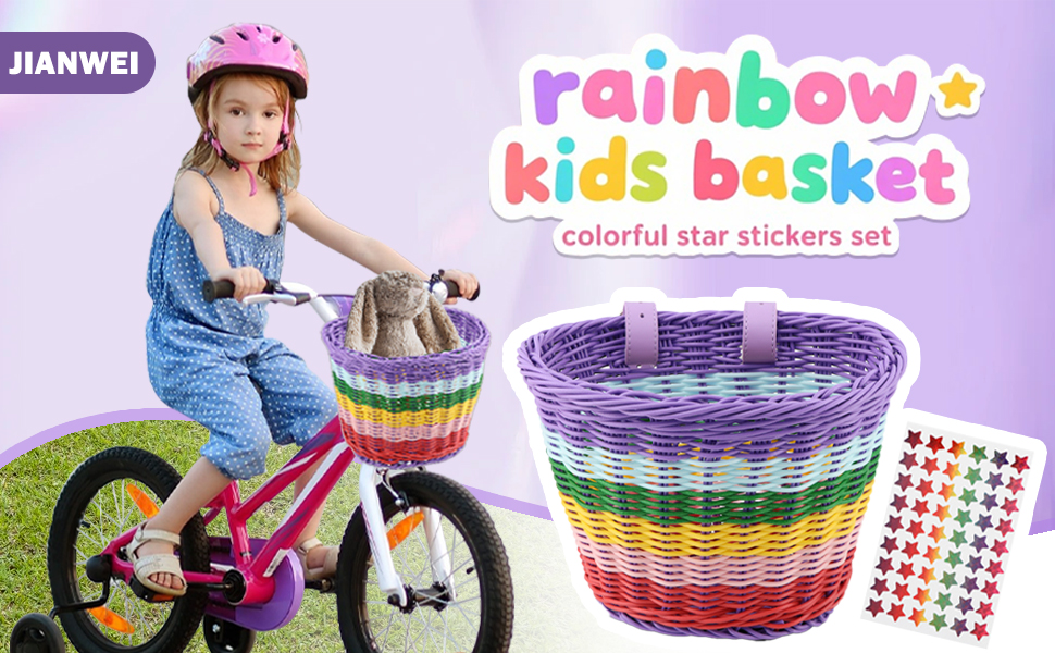 Bike Basket Kids Front