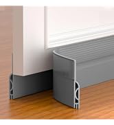 Pundin Door Draft Stopper,Adjustable Door Sweep for Bottom of Door,Silicone Weather Stripping Doo...