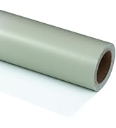 RUSPEPA Sage Green Wrapping Paper Solid Color - Mini Roll - for Christmas, Wedding, Birthday, Sho...
