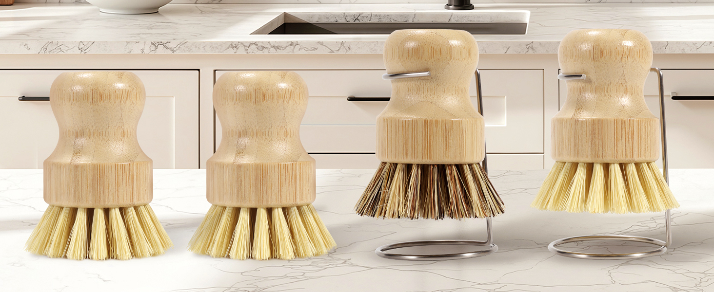 kitchen dish brush 6 pieces