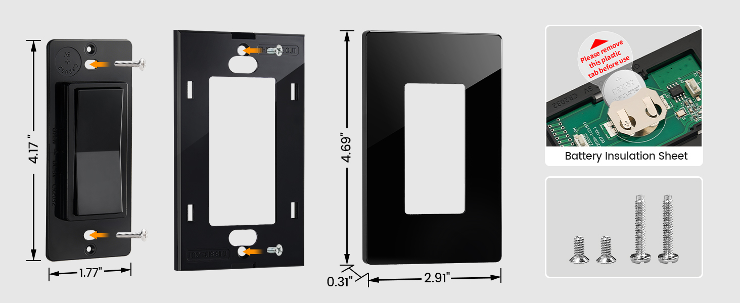 remote light switches wireless