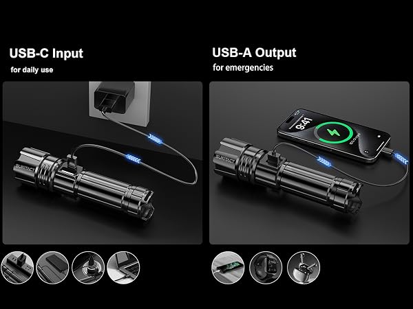 flashlight rechargeable