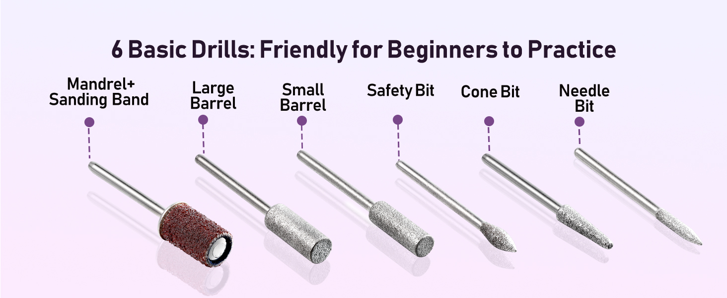 Cordless Nail Drill Electric File Lima de taladro de uñas eléctrica inalámbrica