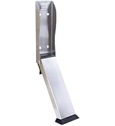 Foldable Kickdown Door Stopper, Elfthloo Heavy Duty Kick Down Bottom of Door Stop Holder Wall Pro...