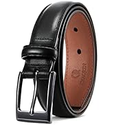 CHAOREN Mens Belts Leather Gift for Men - Ideal Match for Mens Dress Shoes