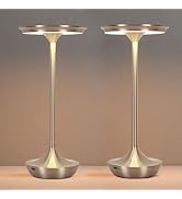EJQ Cordless Table Lamp Rechargeable, 6000mAh Battery Operated LED Table Lights Outdoor Portable ...