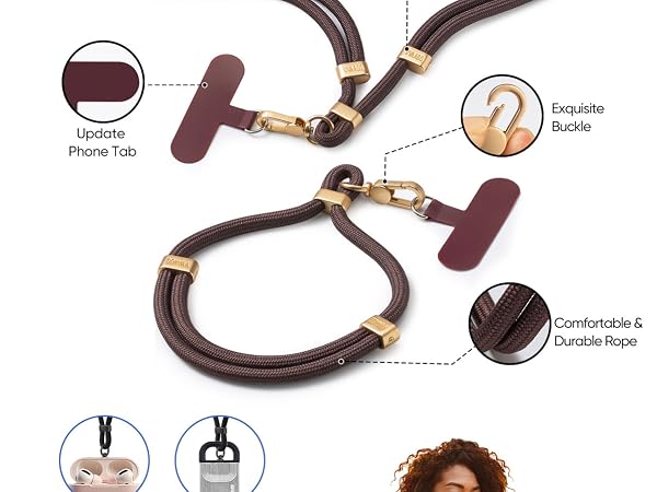 phone strap coffee