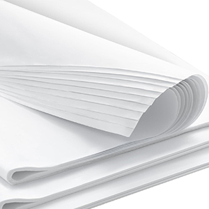white tissue paper