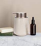 Ceramic Dish Liquid Soap Dispenser for Kitchen, Bathroom Countertop Soap Dispensers…