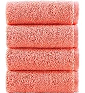 Hammam Linen Washcloth Set Premium Original Turkish Cotton, Hotel Quality for Maximum Softness & ...