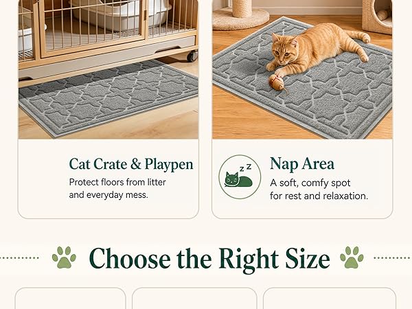 Choose Suitable Yimobra Cat Litter Mat for Your Cats