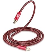 BOAACOUSTIC TOSLINK Optical Audio Cable, Fiber Optic Digital Audio Cable for Soundbars, Home Thea...