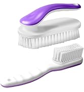 2Pack Shoe Cleaning Brush Household Laundry Clothes Scrubbing for Stains Bathroom Ergonomics Grip...