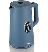 Rasonic Electric Cordless Kettle with Temperature Control (40°C to 100°C), 1.5 Litre 1800W Fast B...