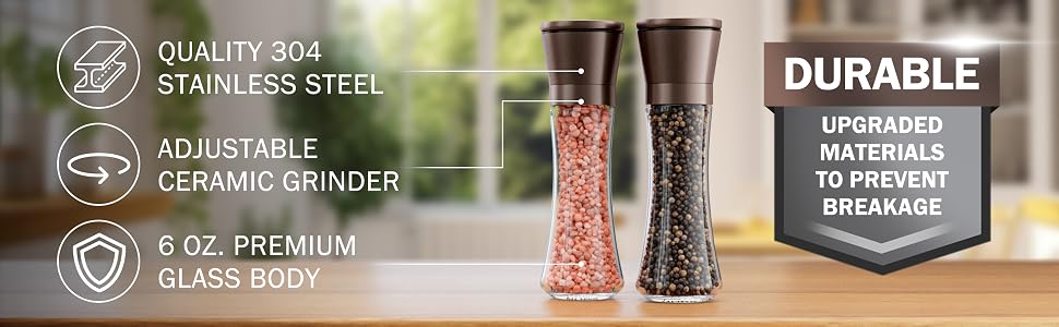 salt and pepper grinder, pepper grinder, salt grinder