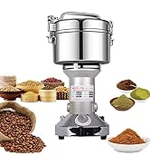 Grain Mill Grinder 750g High Speed Electric Stainless Steel Grinder Cereals Corn Flour Pulverizer...