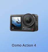 DJI Osmo Action 4 Essential Combo, Waterproof Action Camera Vlogging Camera | 1/1.3" Sensor, 4K/1...